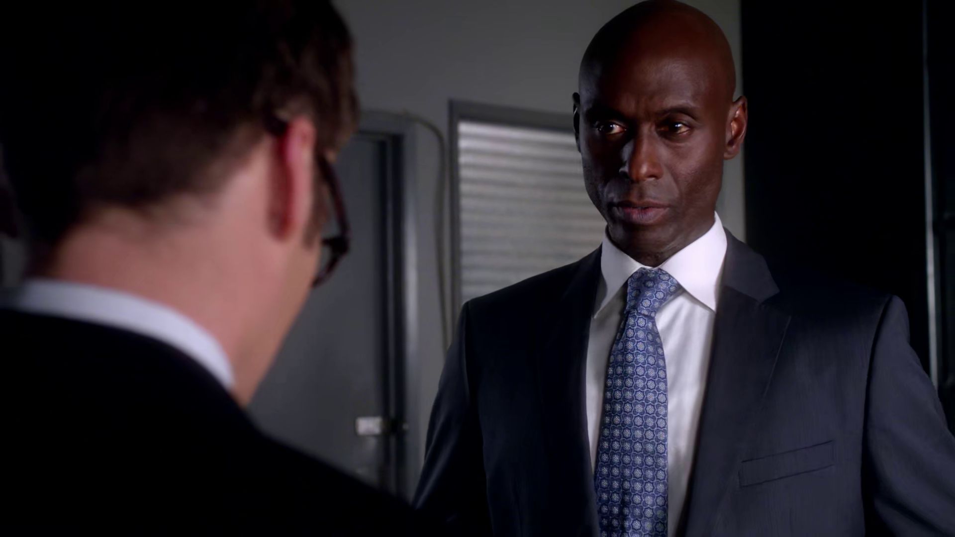 Lance Reddick as Agent Broyles in Fringe