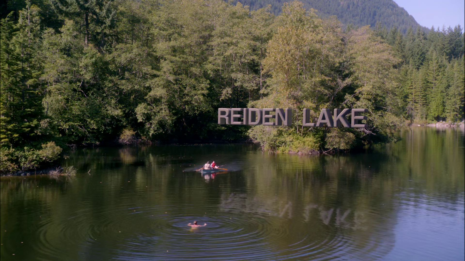 Item of interest: Peter in Reiden Lake