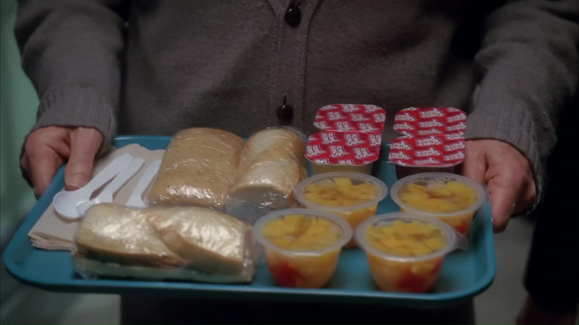 Walter's Food: Sandwiches, fruit cups, and puddings