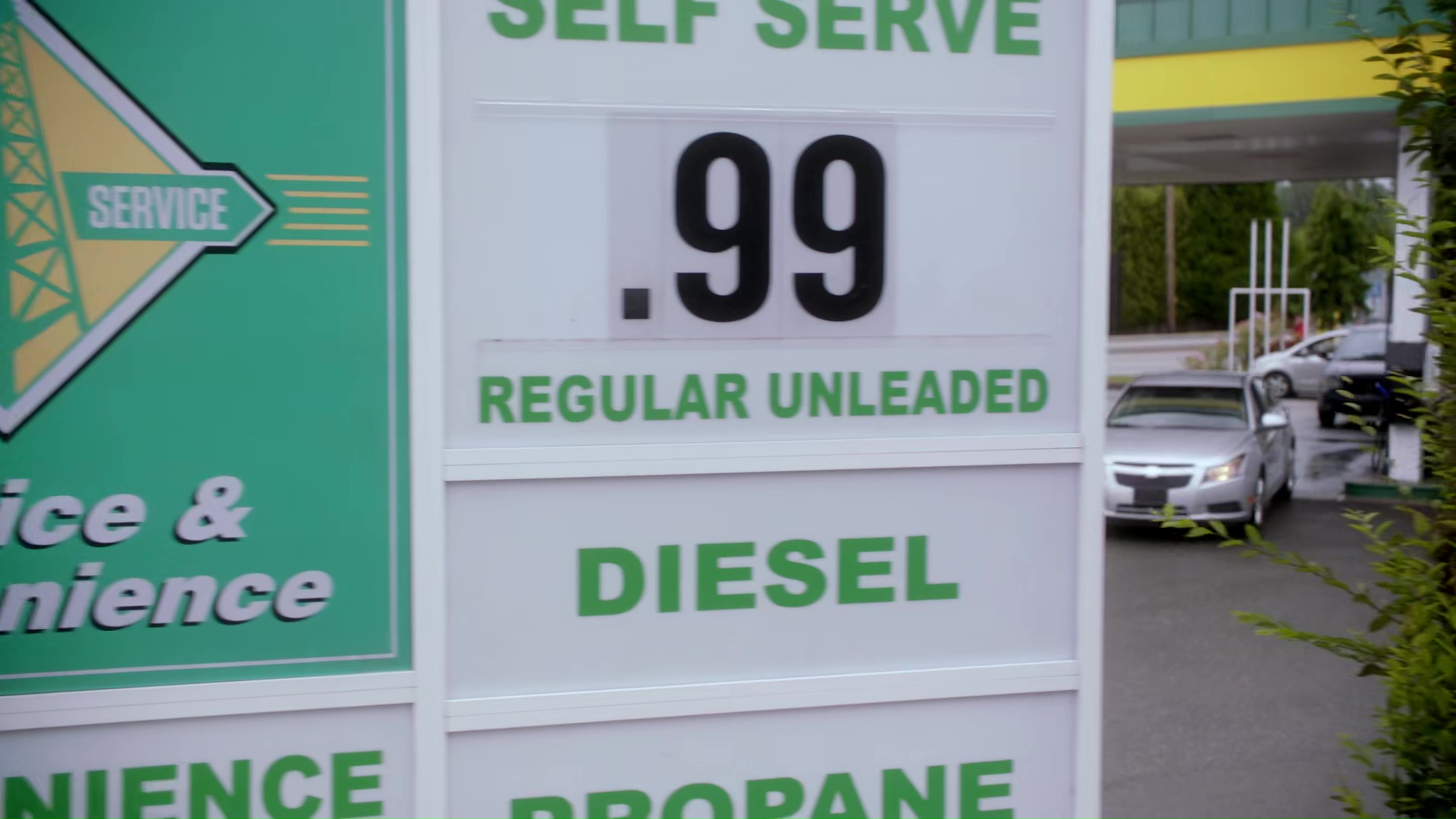 Difference: Price of gasoline